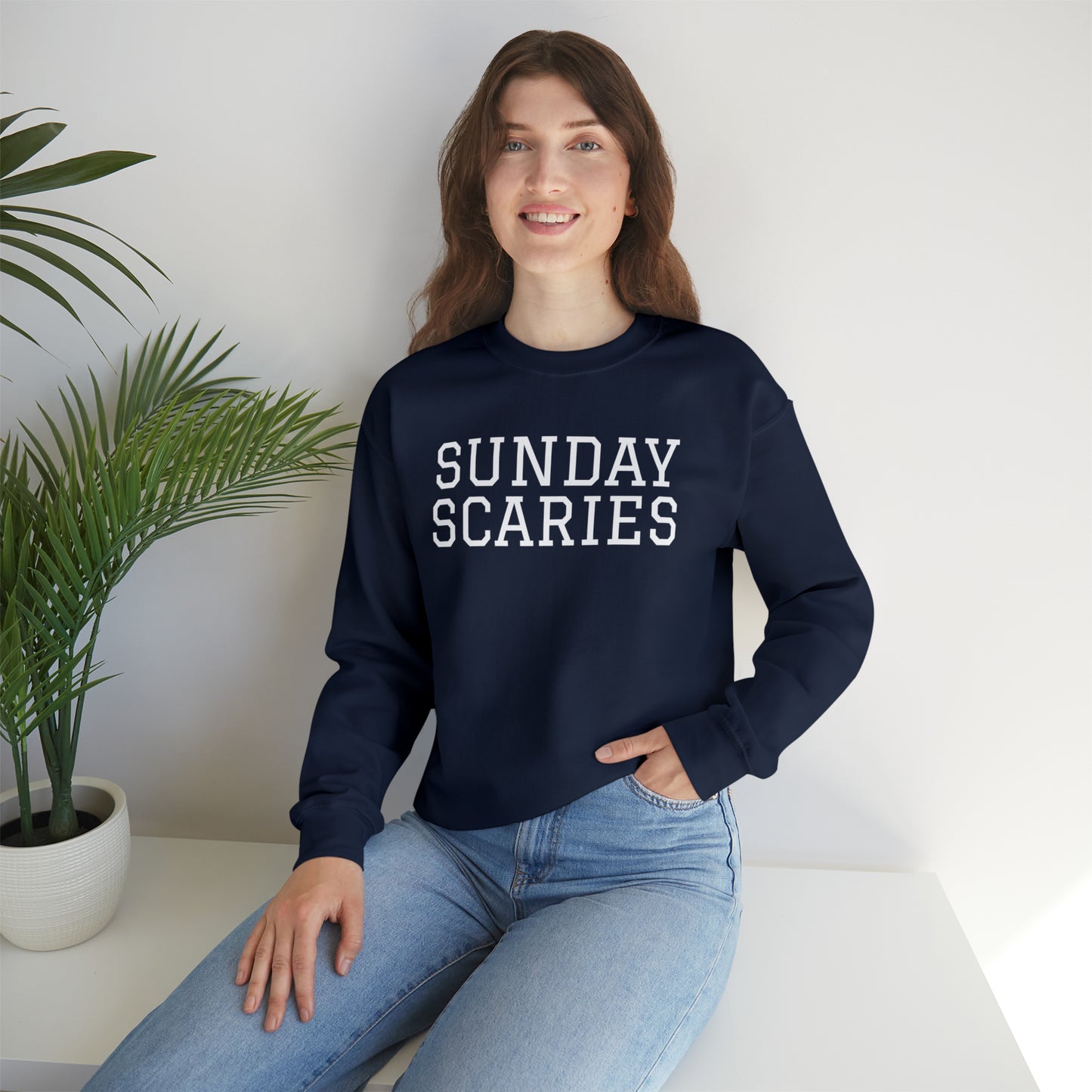 Sunday Scaries Heavy Blend™ Crewneck Sweatshirt