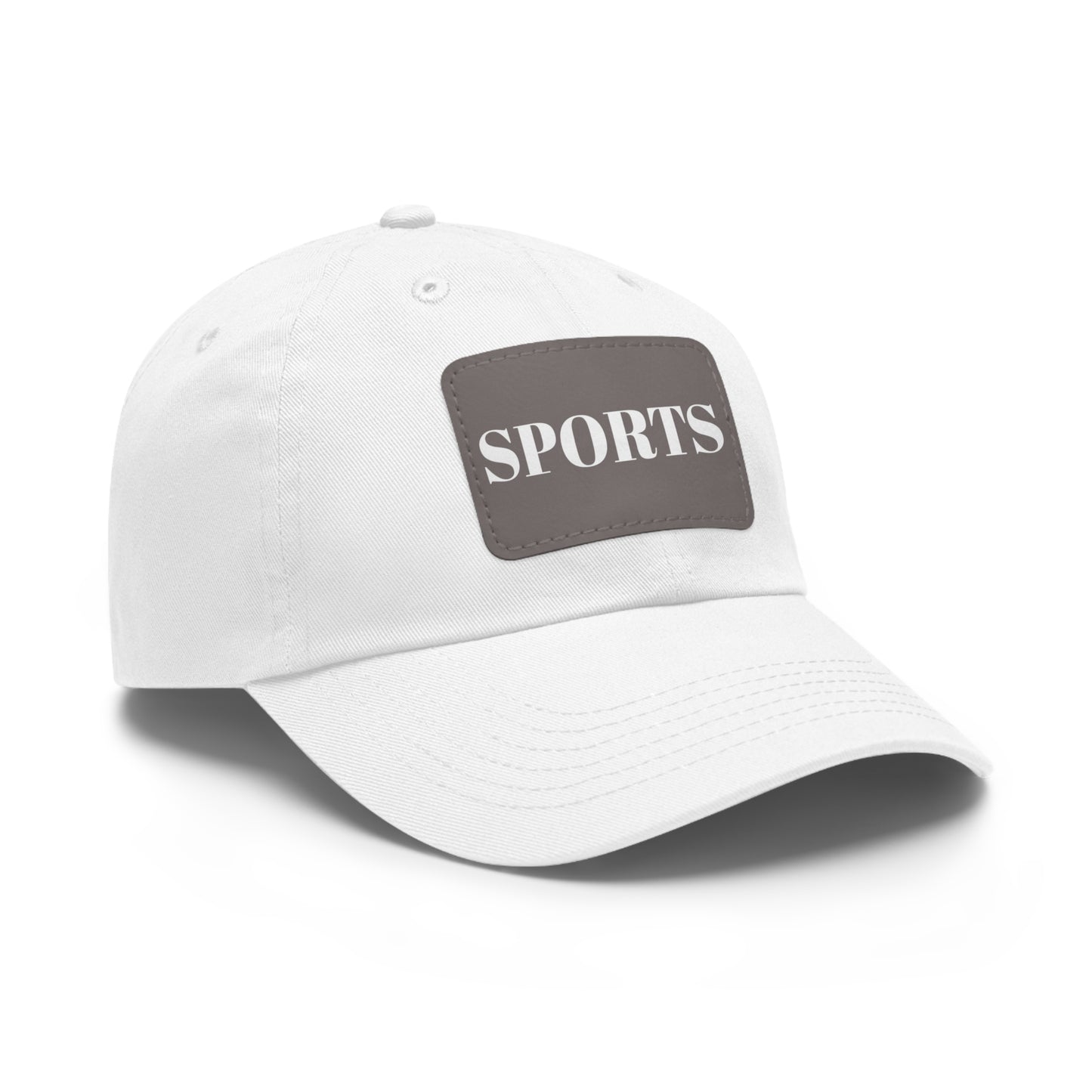 SPORTS Hat with Leather Patch