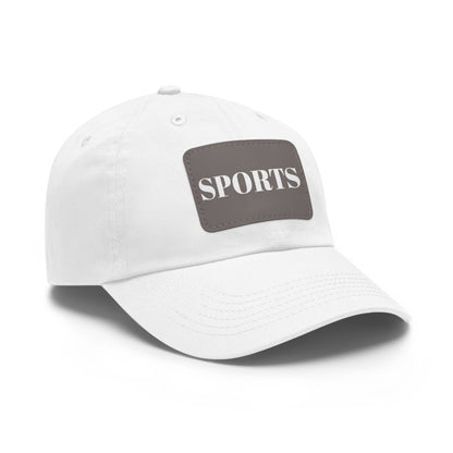 SPORTS Hat with Leather Patch