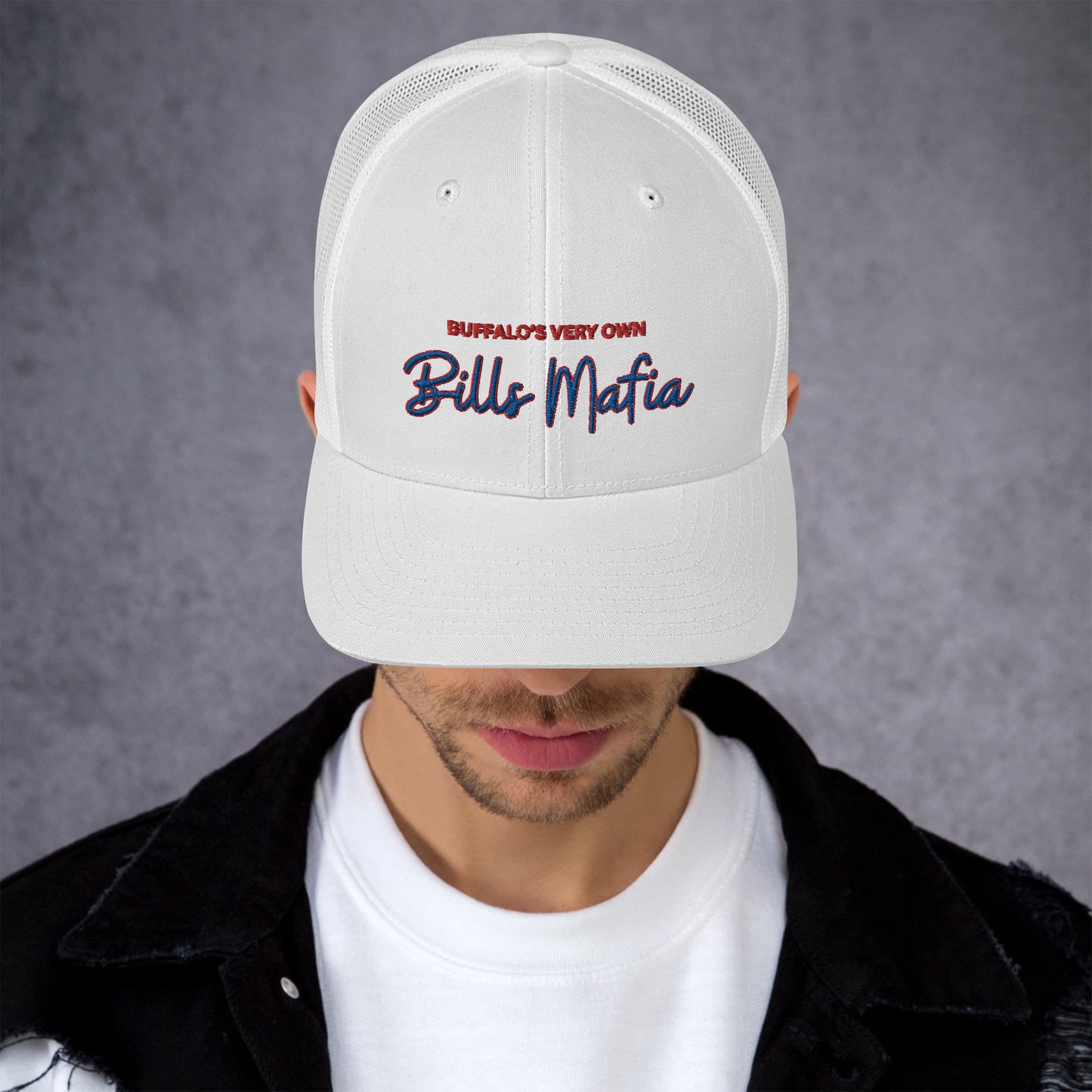 Buffalo's Very Own Bill's Mafia Embroidered Trucker Cap