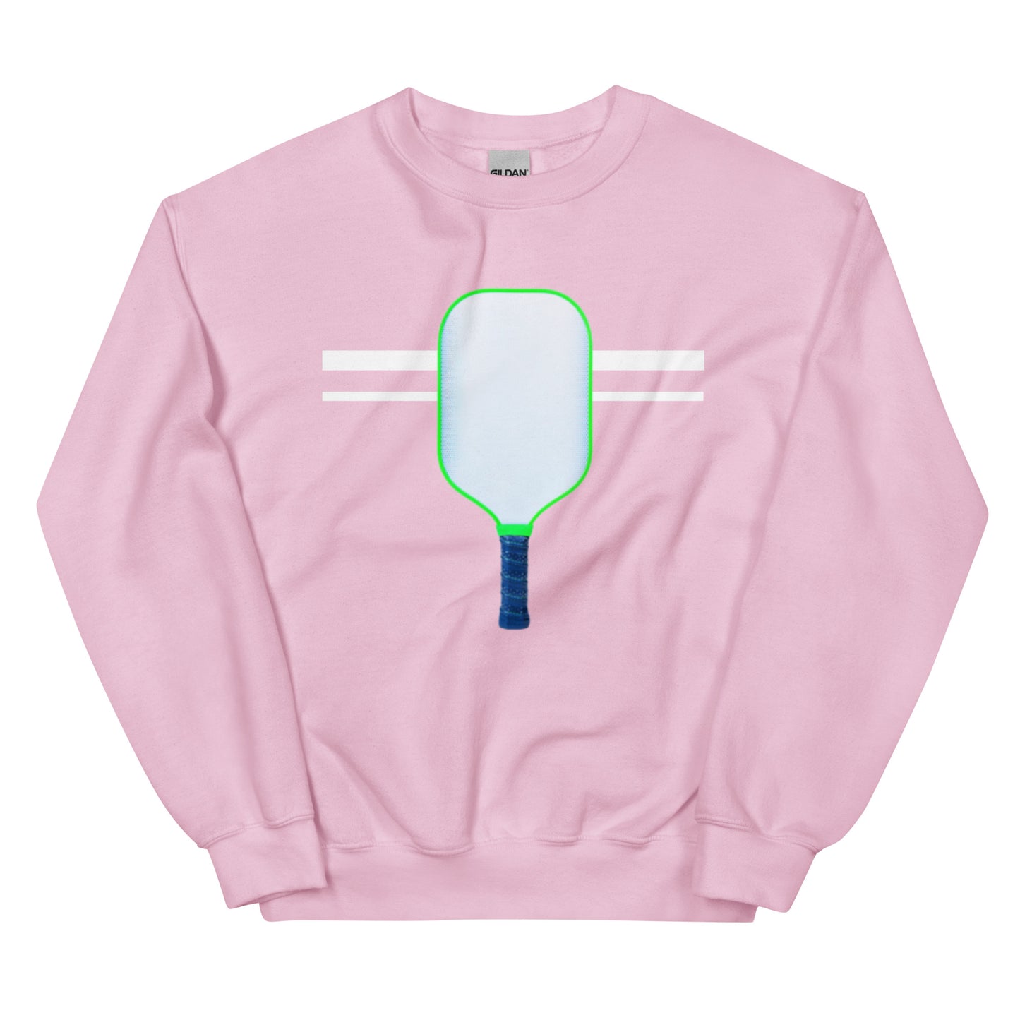 Pickleball Paddle Racket Crewneck Sweatshirt