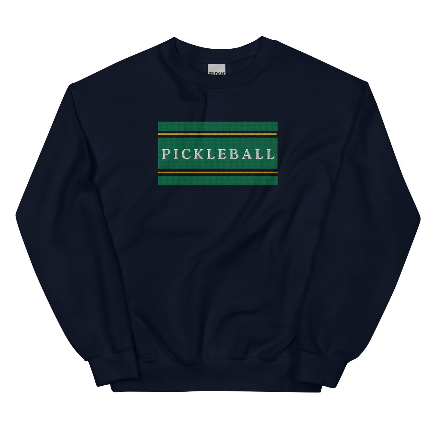 Pickleball Embroidered Crewneck Sweatshirt