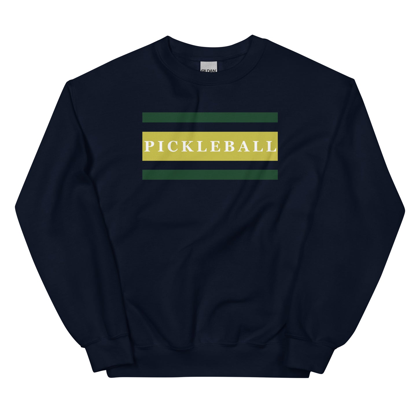 Pickleball Block Letters Crewneck Sweatshirt