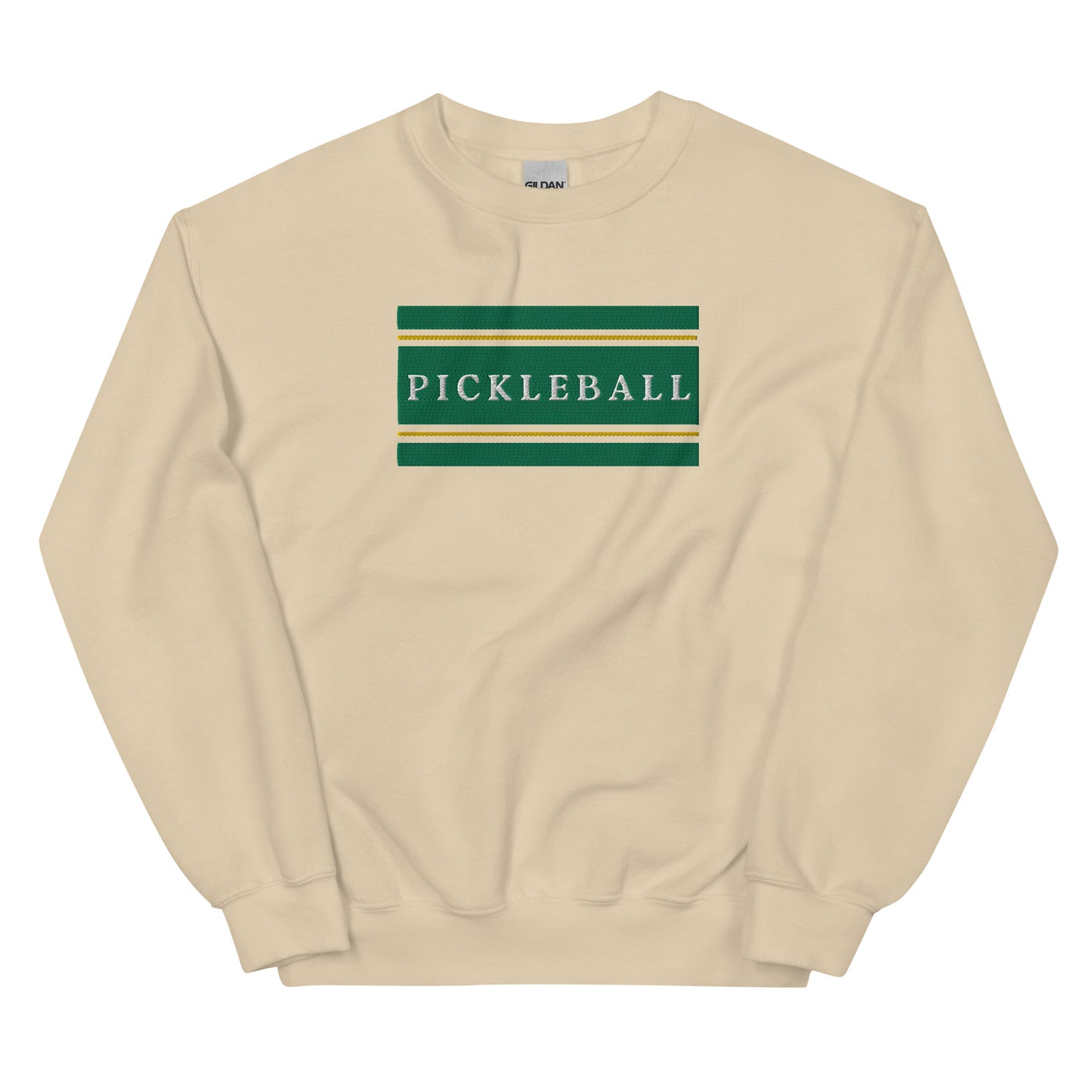 Pickleball Embroidered Crewneck Sweatshirt