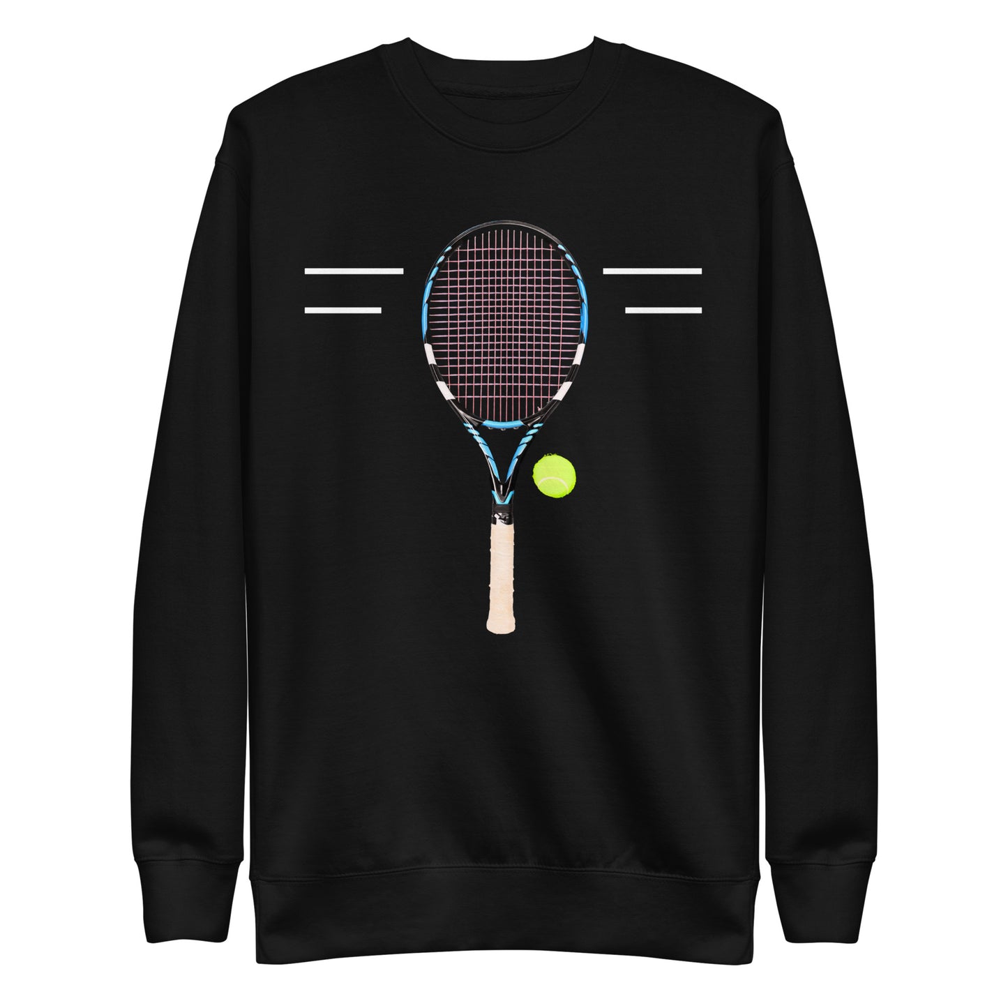 Pro Tennis Racquet Premium Crewneck Sweatshirt