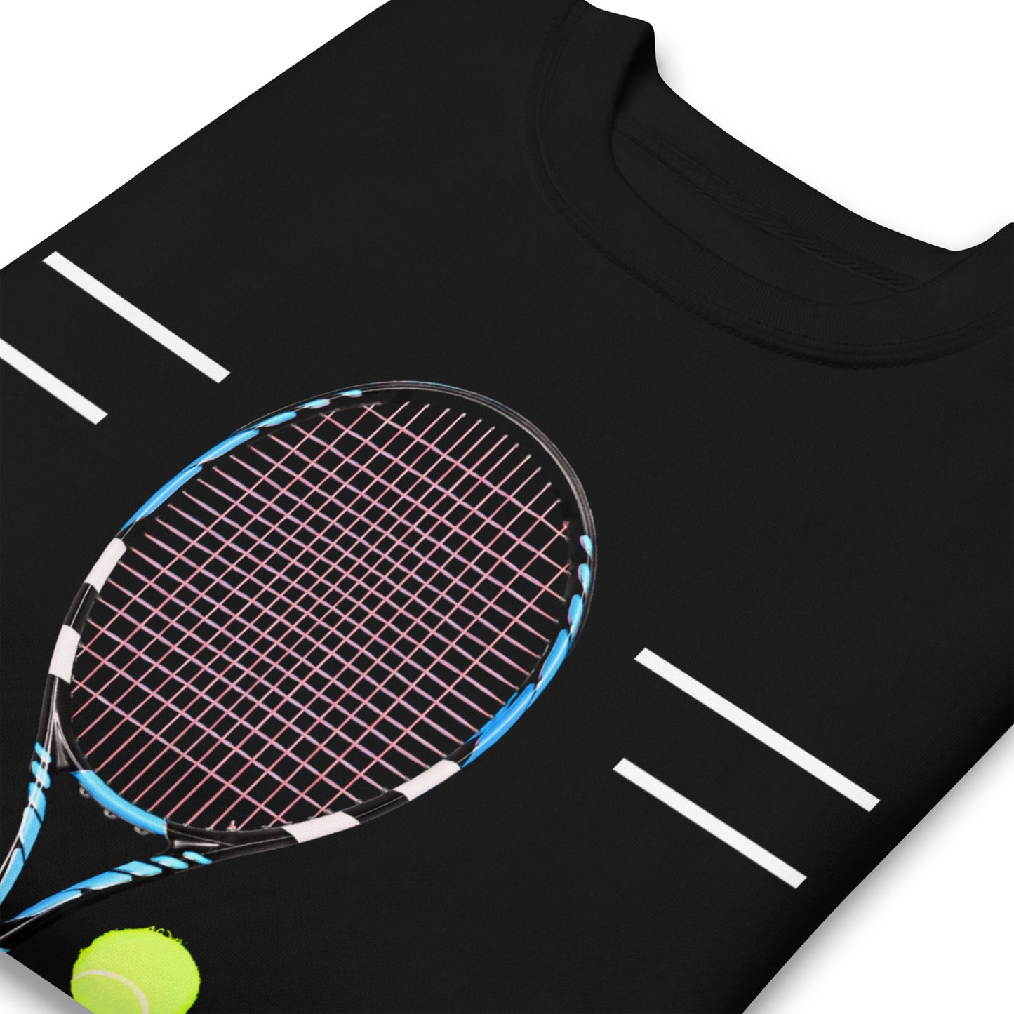 Pro Tennis Racquet Premium Crewneck Sweatshirt