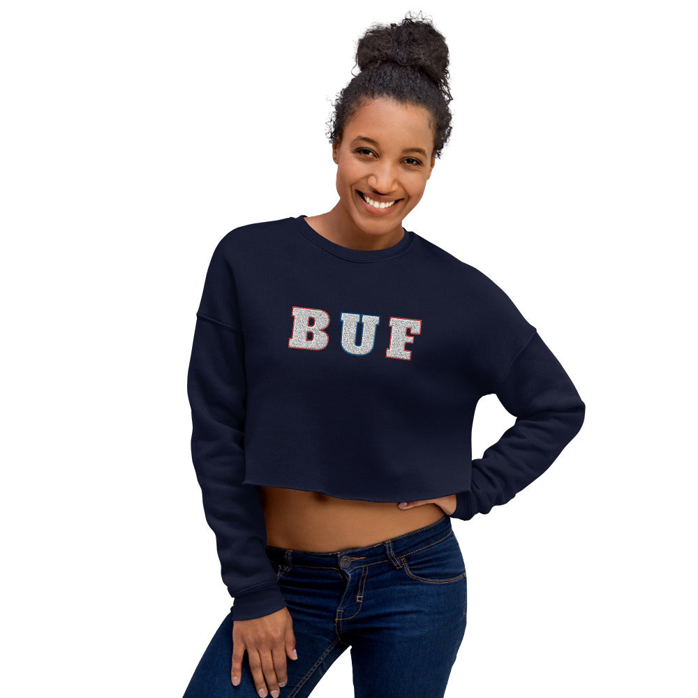 BUF Bills Women's Crop Sweatshirt