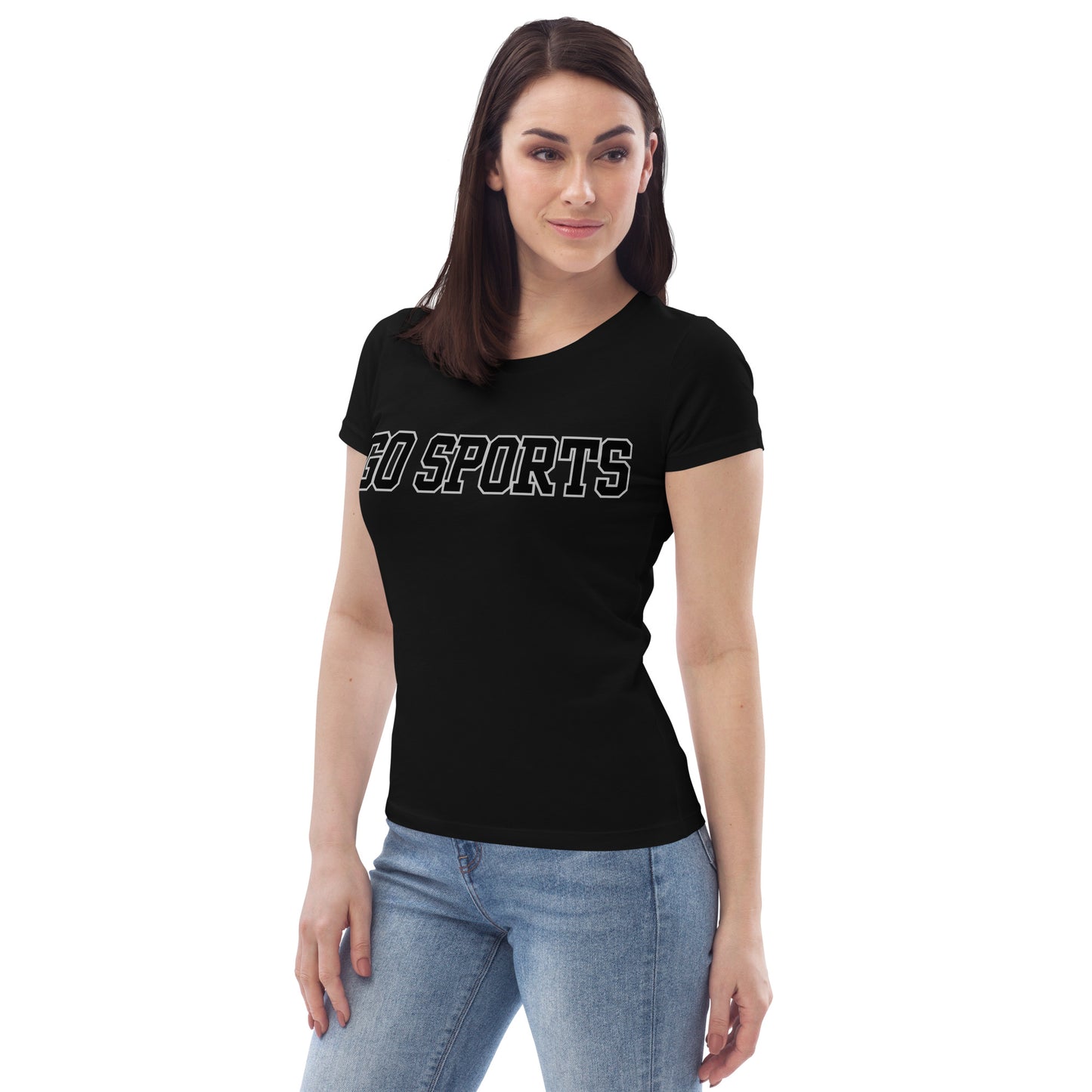 GO SPORTS Women's fitted eco tee