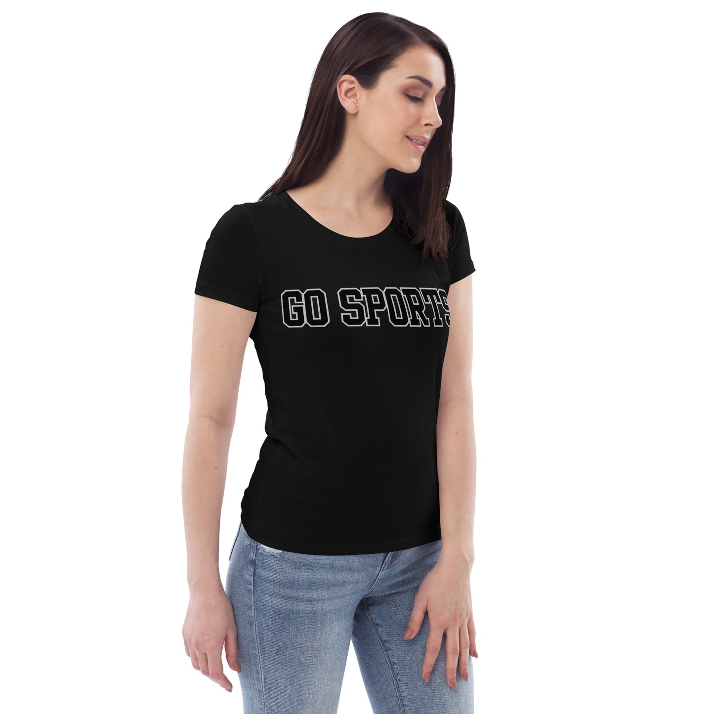 GO SPORTS Women's fitted eco tee