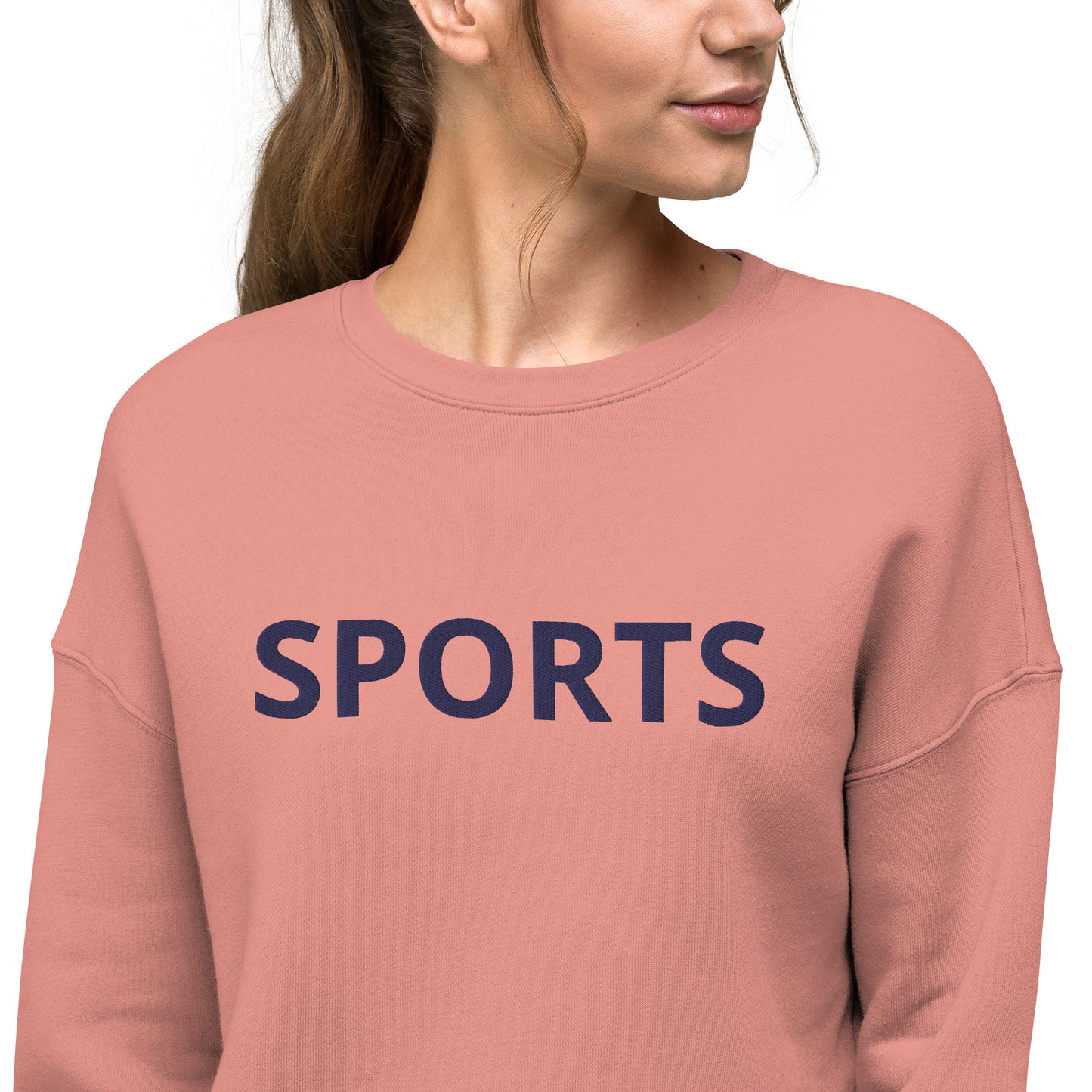 Sports Cropped Sweatshirt